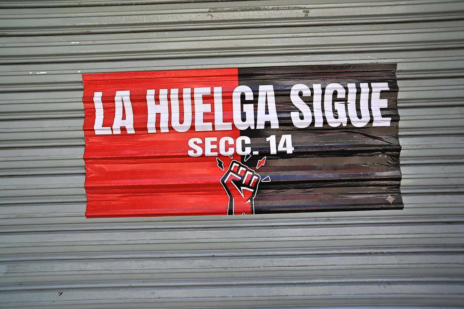 A casi un año y se mantiene la huelga en las sucursales del Nac