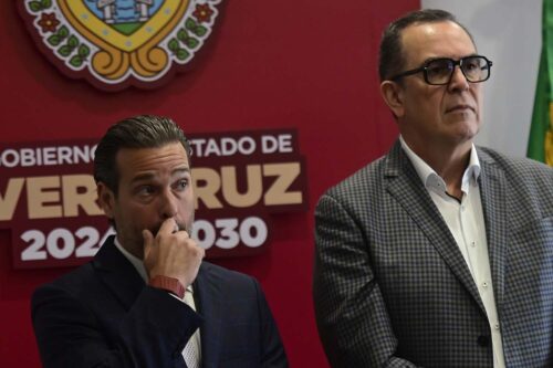 Eduardo “Tato” Vega Yunes y Ernesto Pérez Astorga en Xalapa, Veracruz